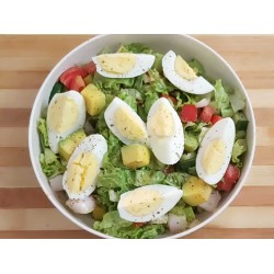 Salad (avocado, egg)
