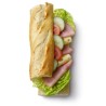 Ham and cheese with vegetables
