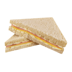 Ham and cheese sandwich