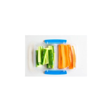 Fresh cucumber & carrot sticks